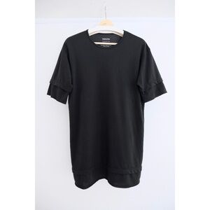 Yohji Yamamoto - AW18 Poly Double Layer Cut & Sewn Shirt